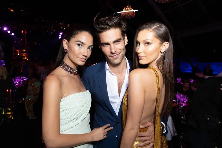 Lily ALDRIDGE. Jon KORTAJARENA. Bella HADID.. Bulgari Brand Event High Jewerly. Wild Pop. Rome .  Italy 06/2018 © david atlan