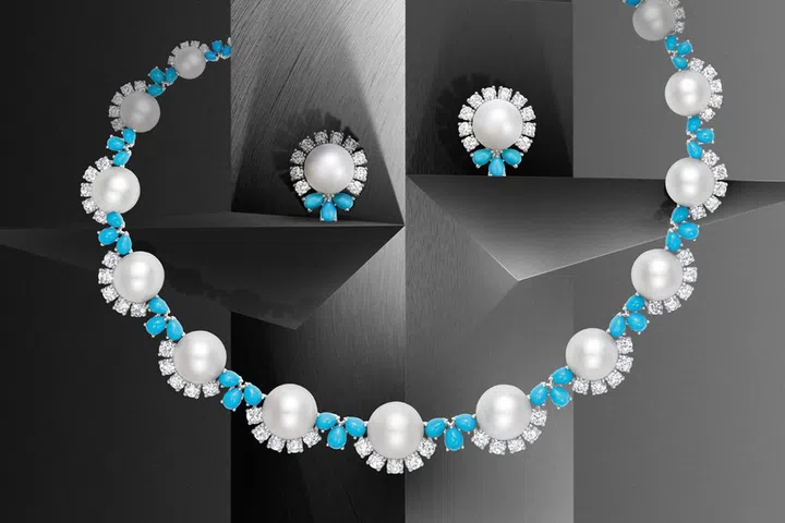 pearl jewellery, pearls, Harry Winston