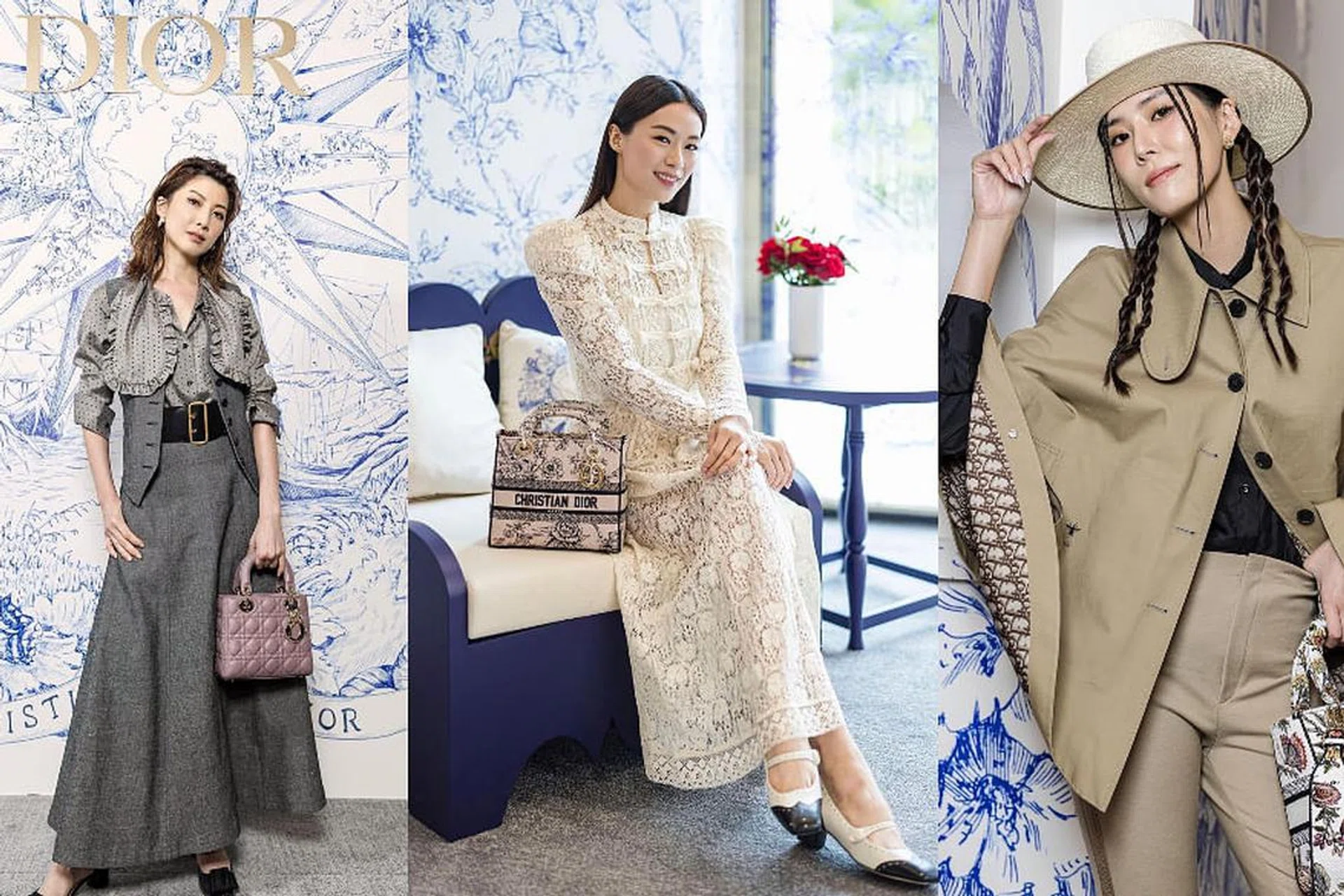 loca Celebs and fashion KOLs look stunning in Dior Cruise 2023 collection
