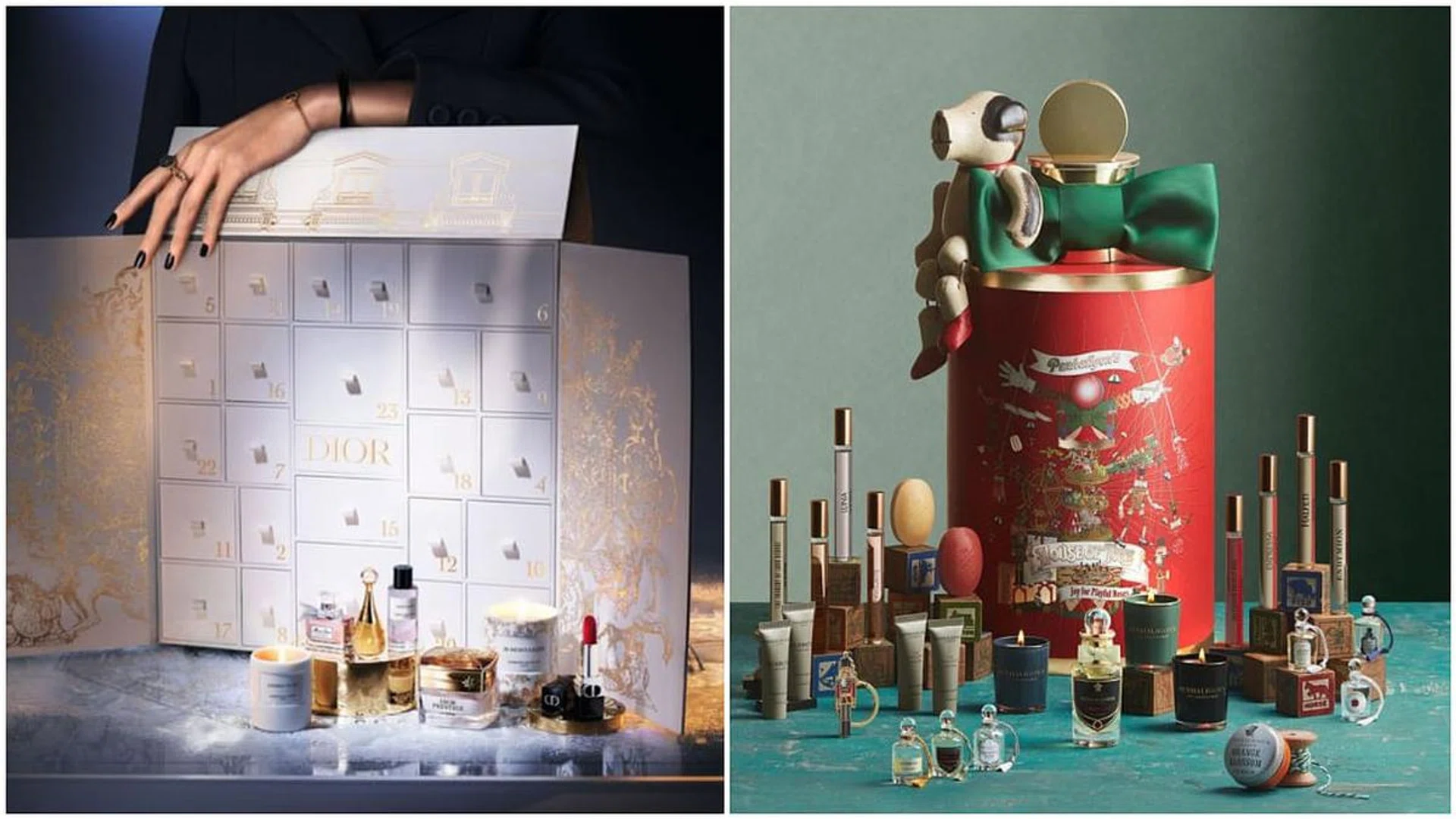 Christmas advent colander _ Dior Beauty_ Penhaligon's