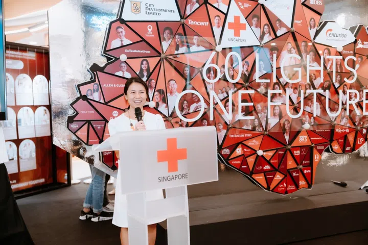 Peace of Art, Sustainable Market SG, CDL, Singapore Red Cross, Young Hearts Programme,60 Lights, One Future