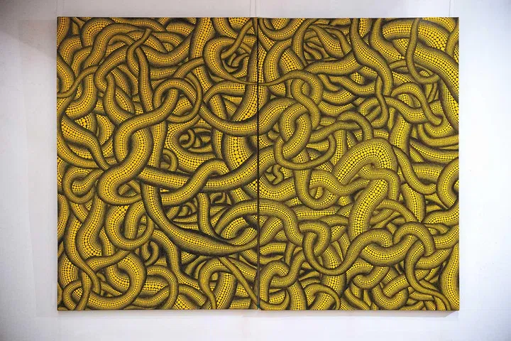 Lito Camacho, Kim Camacho, art collector, Yayoi Kusama