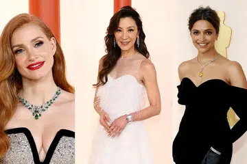 Oscars, Oscars 2023, Academy Awards, Celebrities, red carpet, jewellery, watches