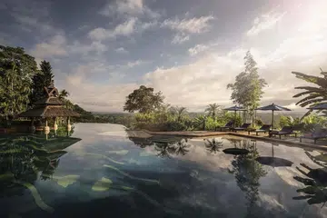 Anantara-Golden-Triangle-Pool-At-Dawn