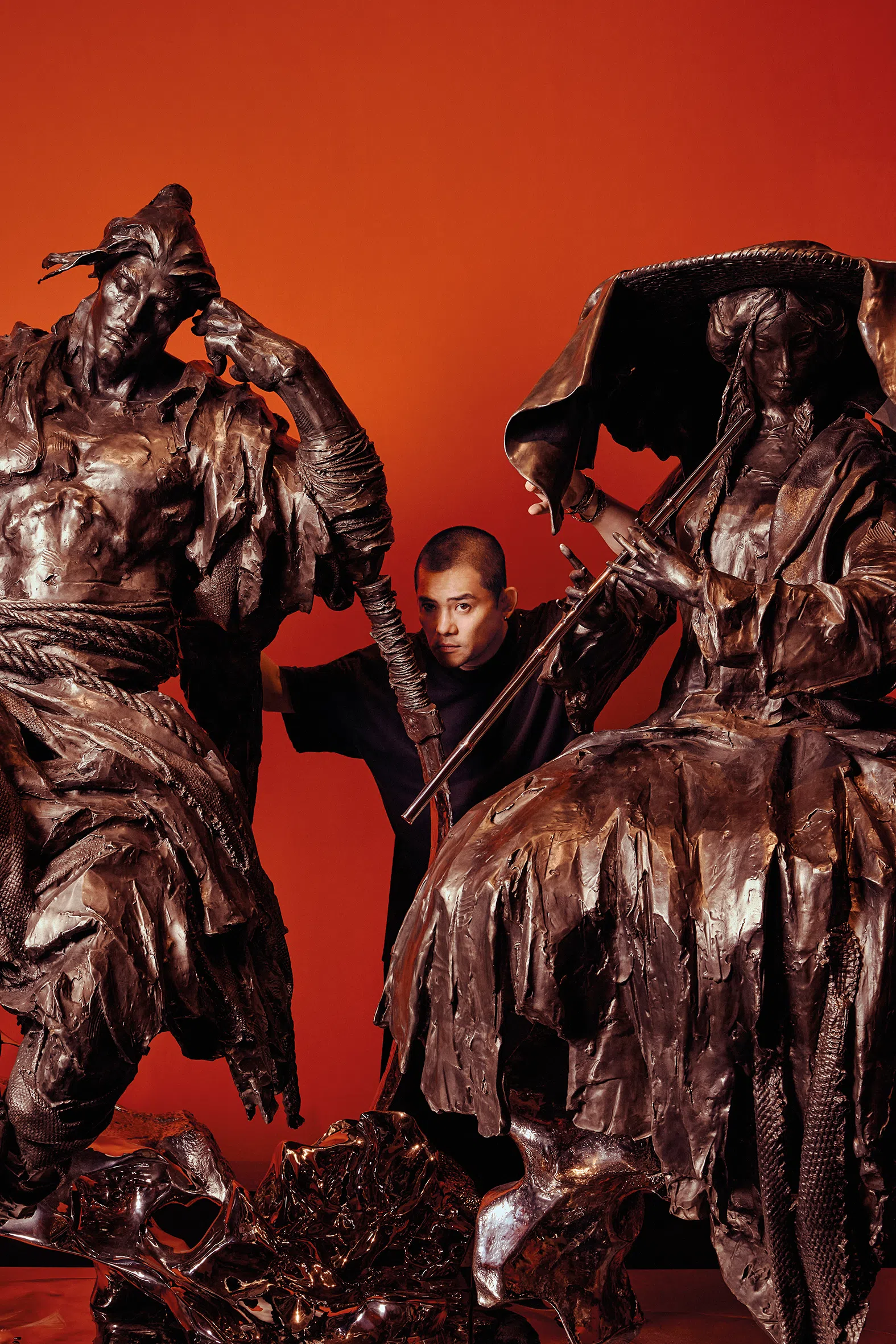 侠气雕魂中国著名雕塑家任哲分享艺术之道| ICON Singapore