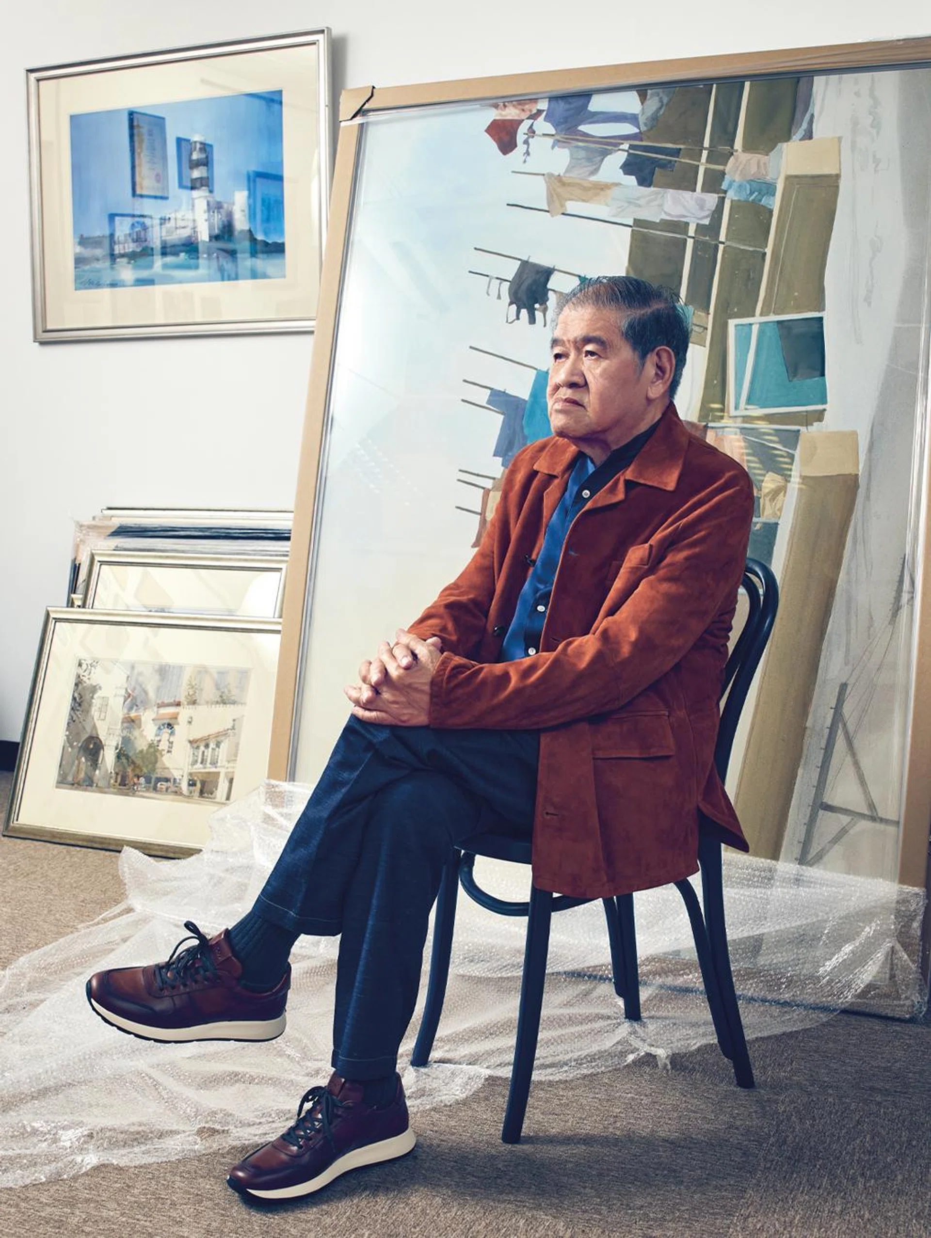 新加坡水彩大师 王金成 Ong Kim Seng