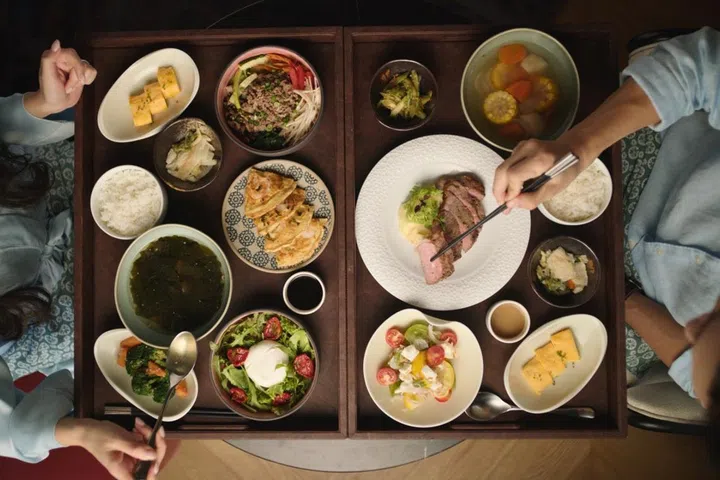 A nutritious postpartum meal served at DeRAMA Singapore.