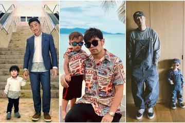 Celebrity, Celebrity Dad, Father's Day, Father Son Twinning, Twinning, Fashion, Celebrity father and son, Jay Chou, Wu Chun, Wu Zun, Shawn Yue, Haha, Alfred Sim, Ben Yeo