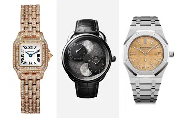watches, watch trend, watch trends, blue dial, perpetual calendar, small dial, moon phase, meteorite