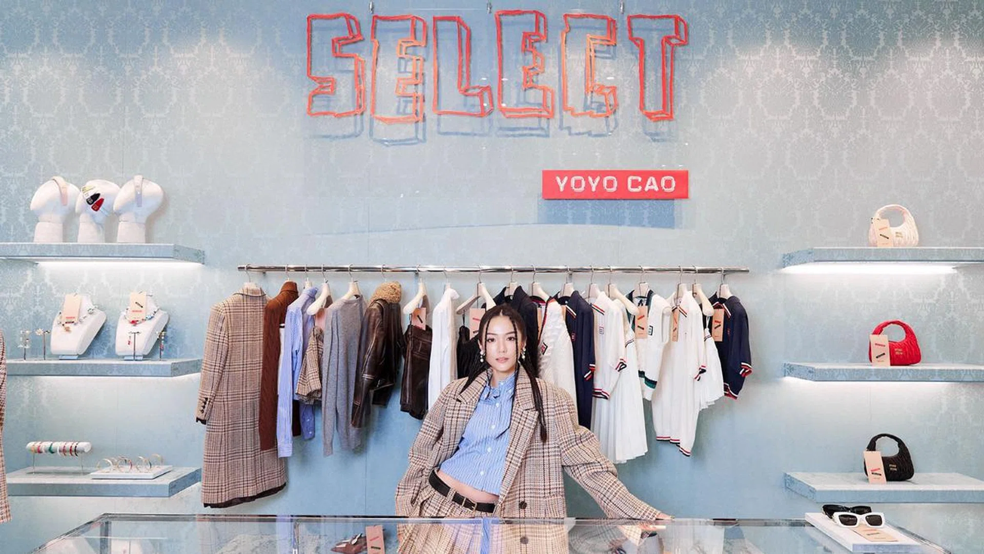 Yoyo Cao Miu Miu Select MBS Marina Bay Sands Singapore