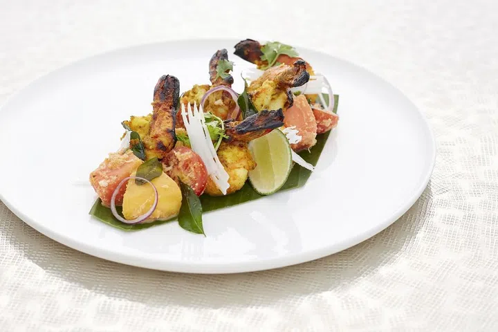 sjnew23  -2. Caption: Masala PrawnCredit: COMO Cuisine##########Prawns##########COMO Cuisine
