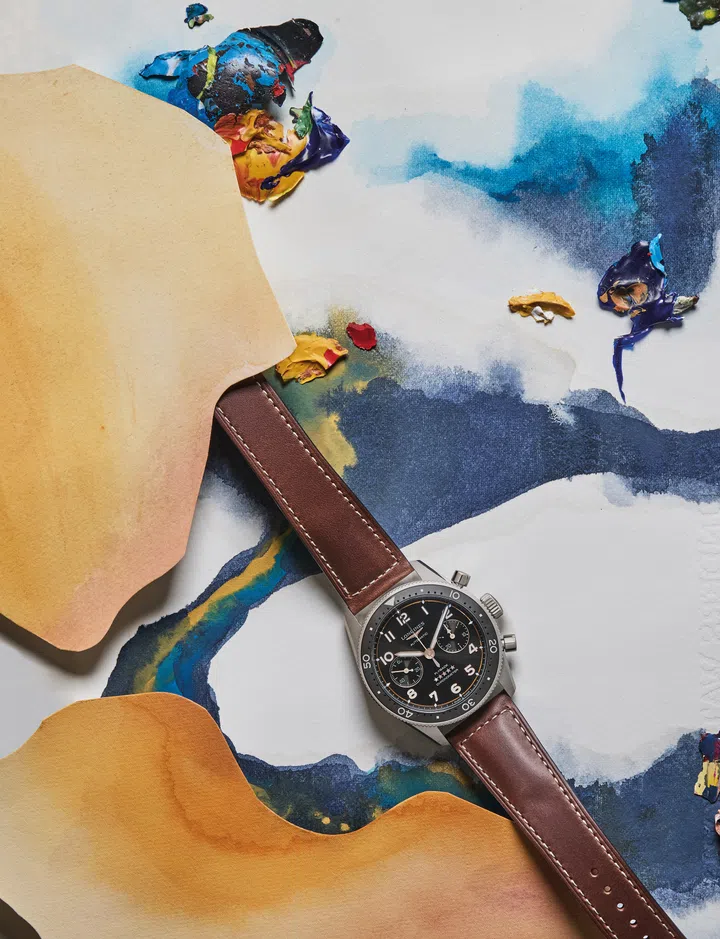 Spirit先行者系列飞返计时腕表/Longines。