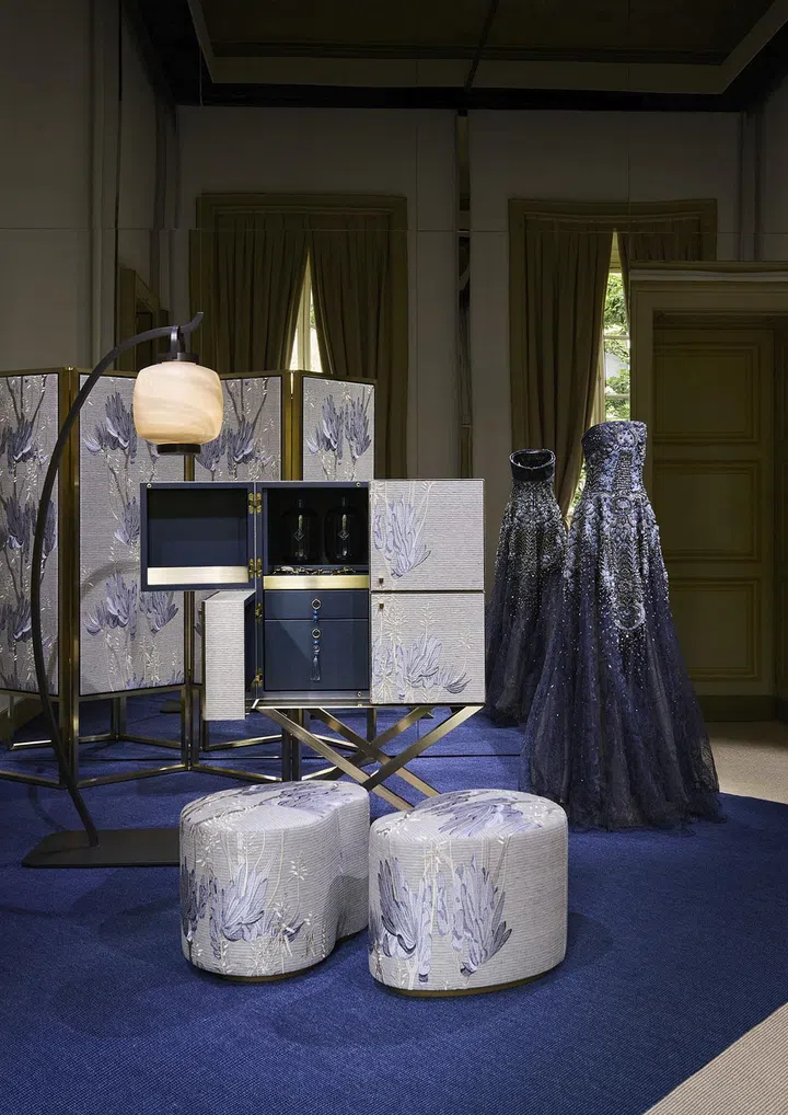 Armani/Casa最新系列以“来自世界的回响”(Echi dal mondo)为题。Photo Courtesy of Giorgio Armani。