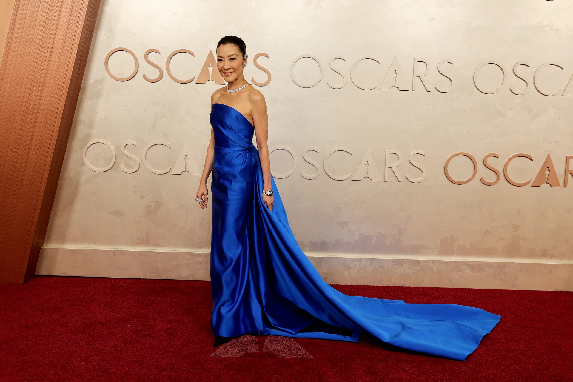 HOLLYWOOD, CALIFORNIA - MARCH 02: Michelle Yeoh attends the 97th Annual Oscars at Dolby Theatre on March 02, 2025 in Hollywood, California. (Photo by Frazer Harrison/WireImage)