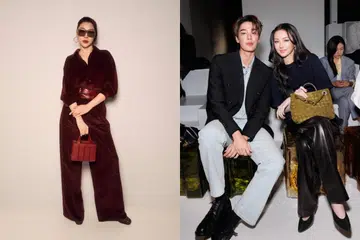 Milan fashion week front row, faye peraya, dew jiarawat, thanaerng