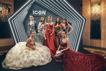 icon ball 2019, icon ball, fashion, evening gowns