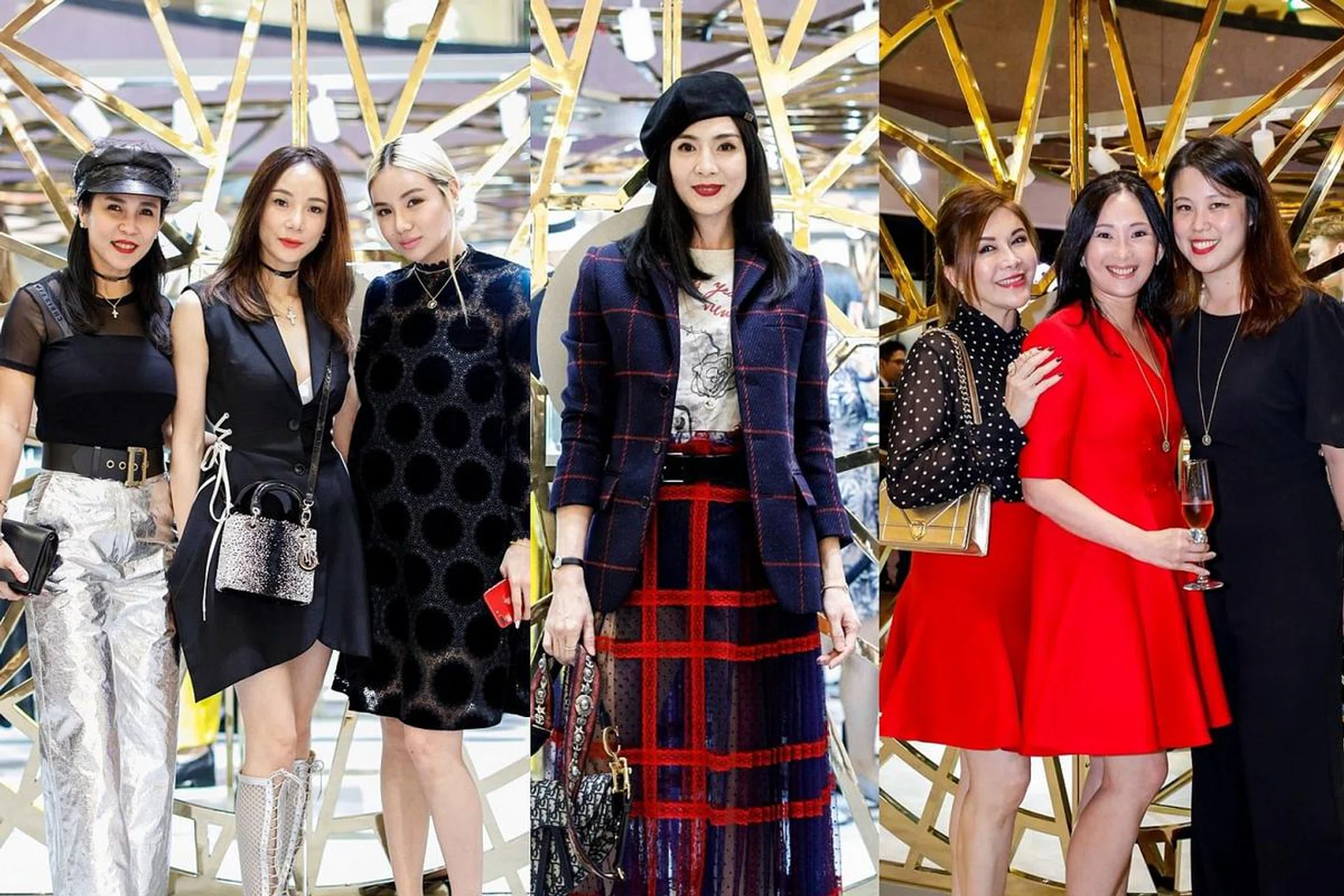See Charlie Young and social elites at Dior Rose des Vents cocktail party