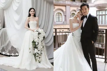 celebrity wedding dress