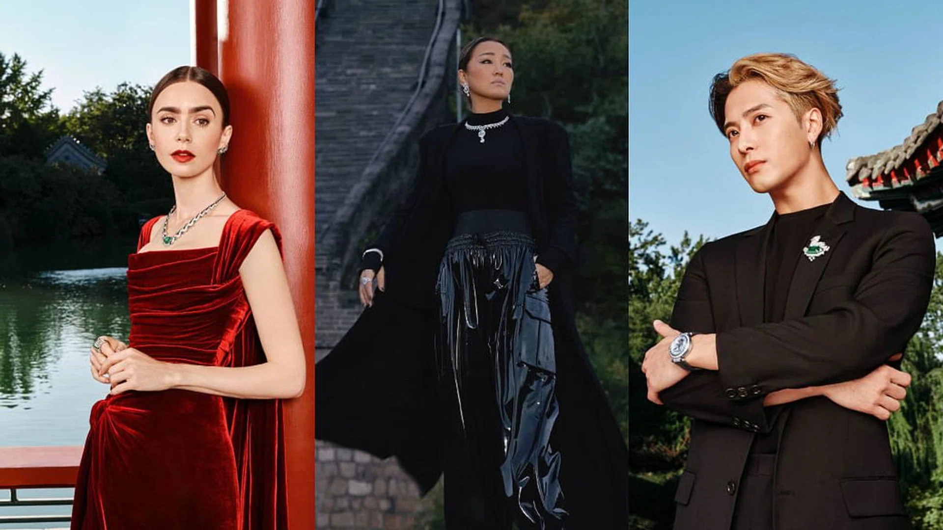 Cartier, High jewellery, jewellery, Le Voyage Recommencé high jewellery collection, Le Voyage Recommencé, Celebrities, Gong Li, Jackson Wang, Li Xian, Bai Jingting, Song Jia
