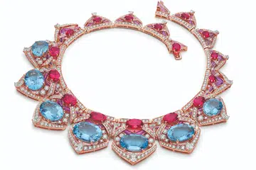 Bvlgari, march birthstone, aquamarine