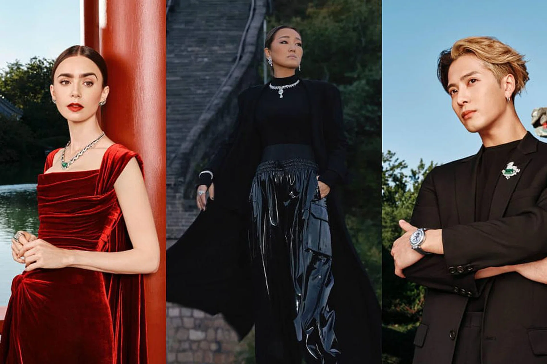 Cartier, High jewellery, jewellery, Le Voyage Recommencé high jewellery collection, Le Voyage Recommencé, Celebrities, Gong Li, Jackson Wang, Li Xian, Bai Jingting, Song Jia
