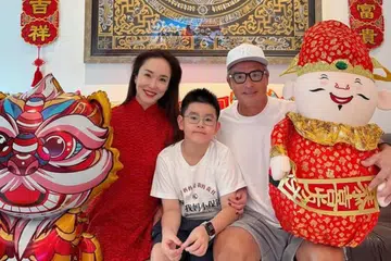 Christopher Lee, Fann Wong, Chinese New Year