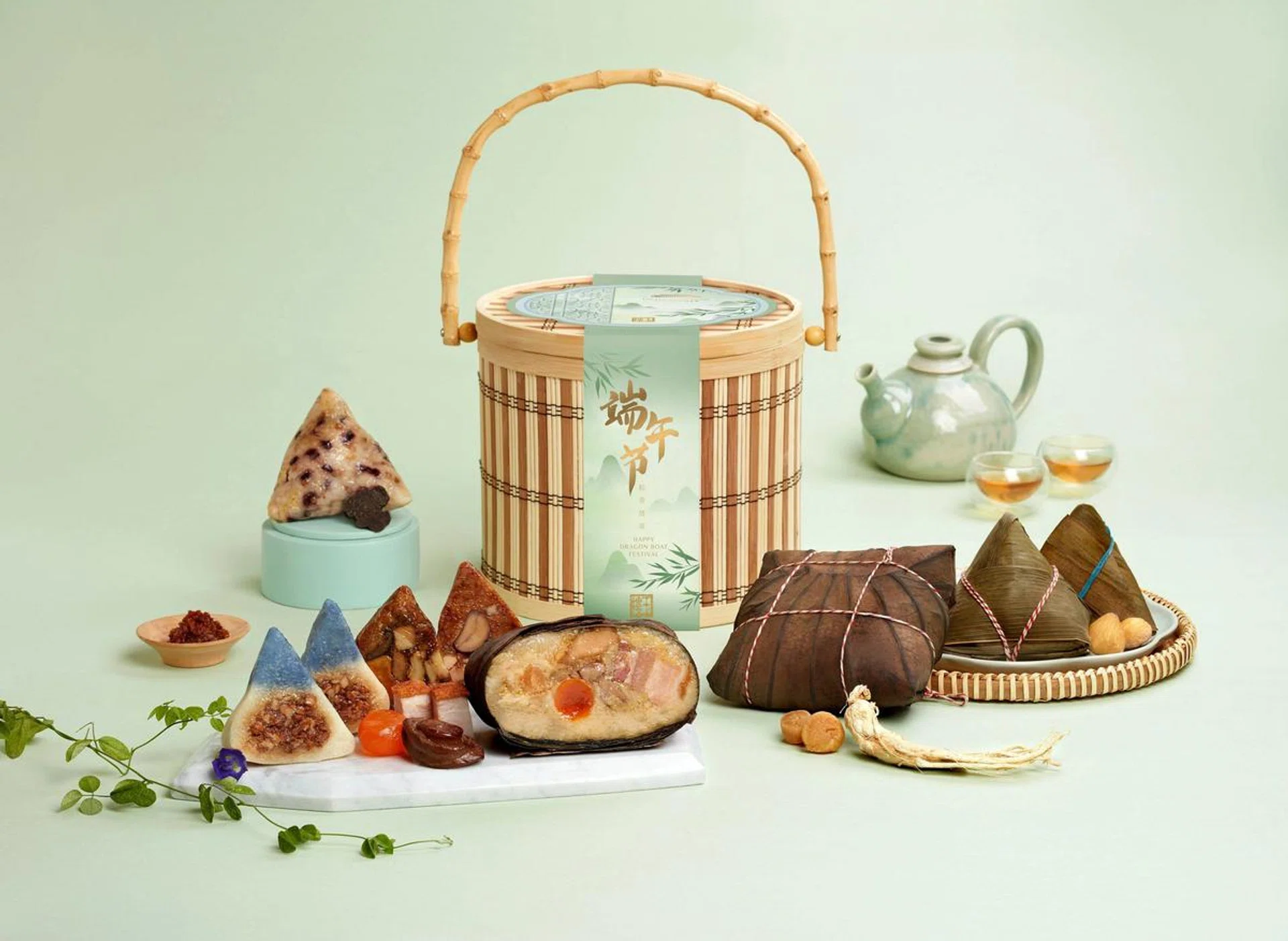 Rice dumplings, Dragon Boat Festival, Gourmet, Food