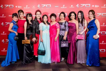 Ferrari 70th Anniversary gala