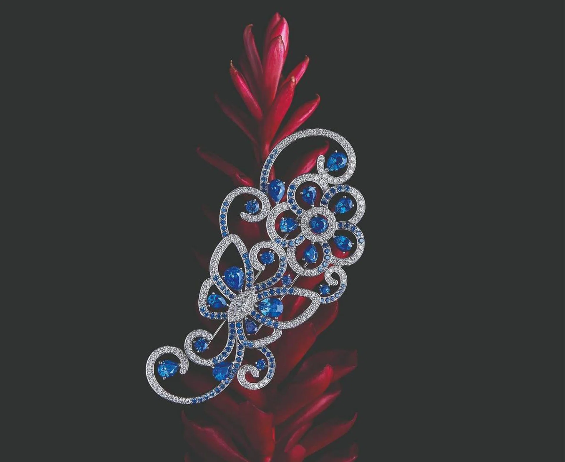 Jewellery, High Jewellery, Floral, Flowers, Floral Jewellery, Cartier, Chopard, Harry Winston, Tiffany and Co, Graff, BVLGARI, Chaumet