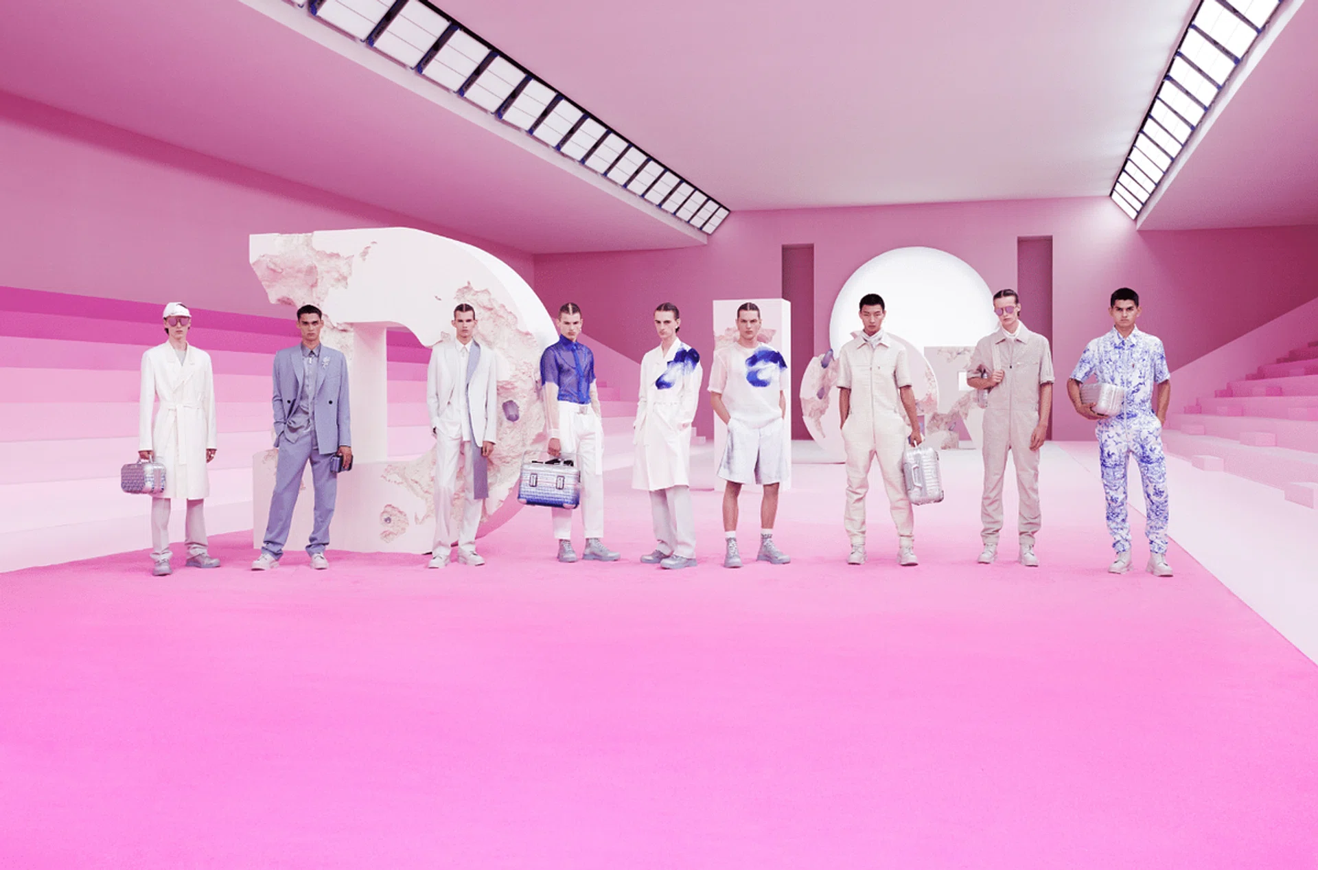 Dior 2020春夏男装系列。