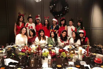 Christmas Party, socialites, gathering, 名媛