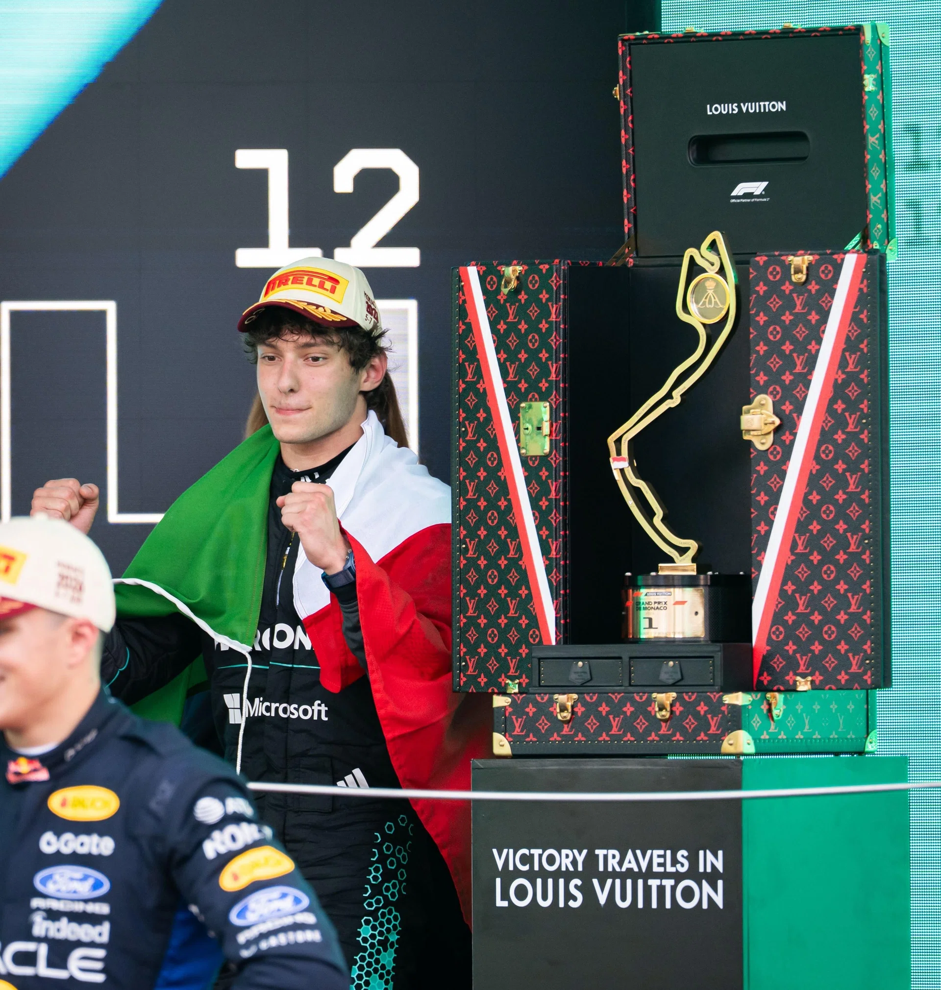 Kimi Antonelli Monaco 2026 Louis Vuitton