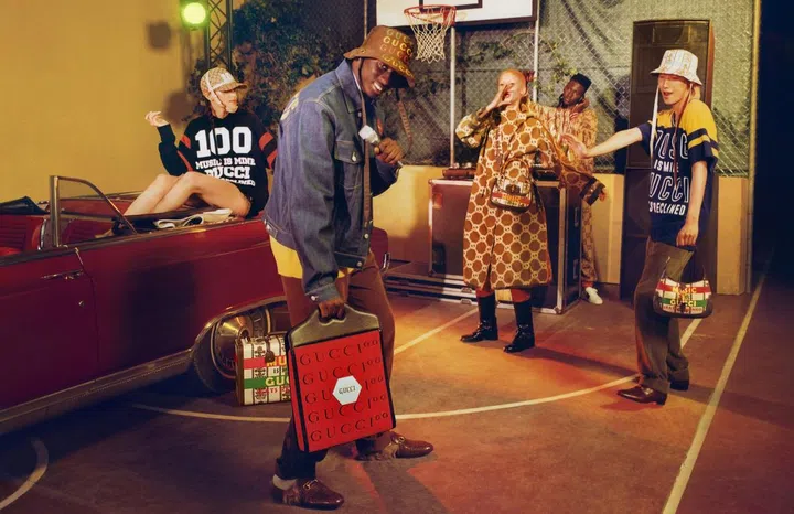 Gucci 100周年纪念系列以音乐为主题。