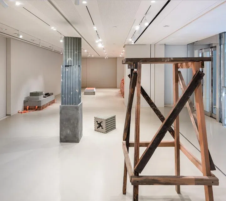 Hermes, Liat Tower, Singapore, flagship store, art gallery, art space, Aloft at Hermes, exhibition, artist, paper, Irfan Hendrian, Indonesia