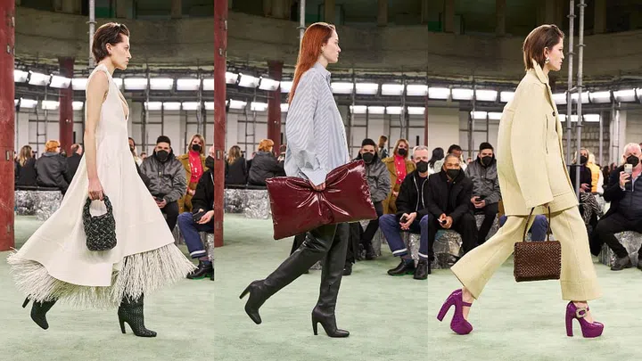  Bottega Veneta 2022秋冬女装系列发布会   