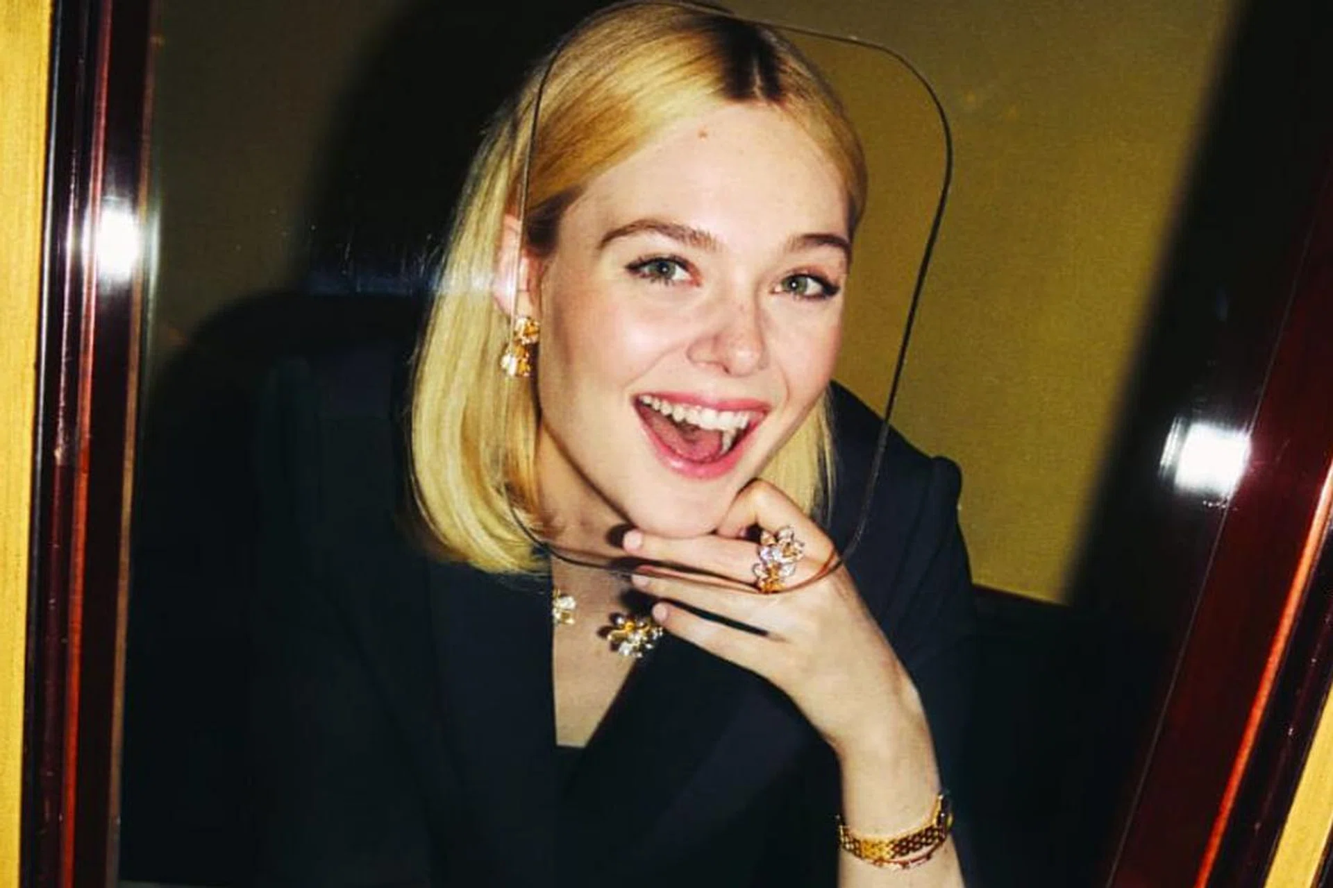 Elle Fanning, Cartier, Grain de Cafe, Jewellery