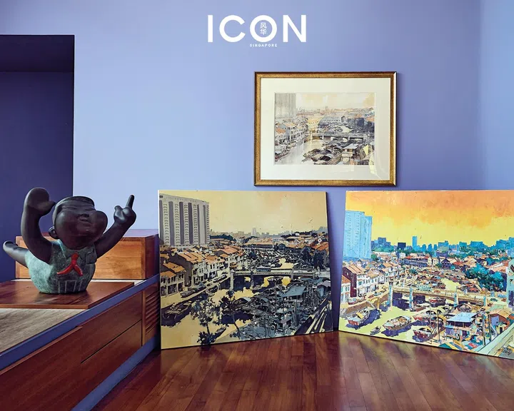 Stephen Teo art collector home and decor 