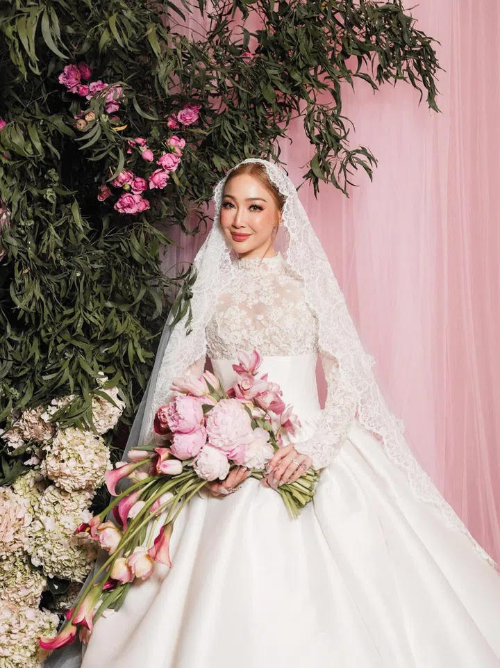 王凯羿, 陈丽玲, 婚礼, Russell Ong, Cassandra Tan