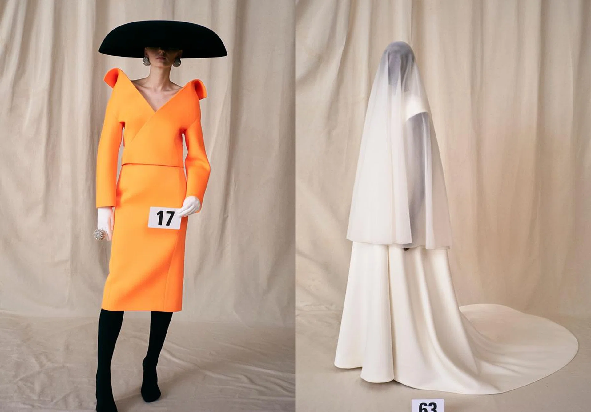 Fashion, Haute Couture, Balenciaga, Balenciaga Couture,Demna Gvasalia