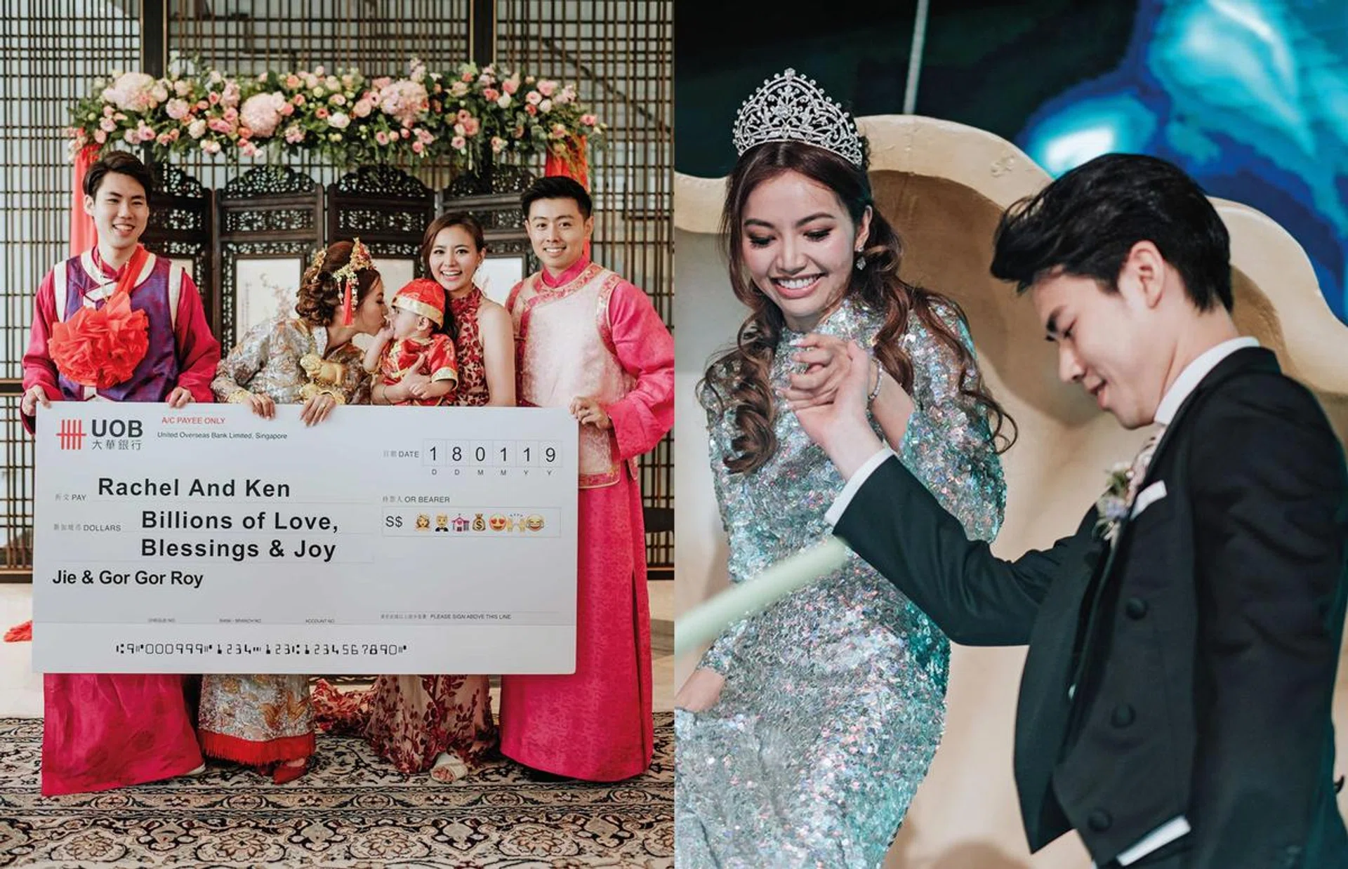 Wedding, Love, Rachel Wee, Jean Yip, Mervin Wee,Under the Sea, Ken Chen, Cheryl Wee, Roy Fong, Love Story