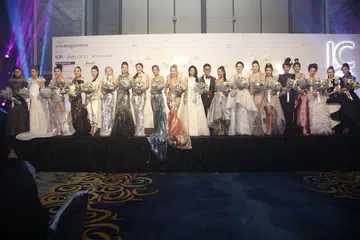 Charmaine Pang, Chiang Yu Lan,Coco Tang,Daphne Teo,Fanty Soenardy,Grace Chong-Tan,Iroshini Chua,Karen Ong Tan,Loh May Han,Maggie Chong,Paige Parker,Shabnam Kumaresan,Sharel Ho,Stephanie Lee,Susanna Kang,Tanya Tan,Calista Cuaca,Ho Ching Lin,Jamie Chua,Tan Min Li,icon ball, icon ball 2018, best dressed, fashion, socialite, futuristic, future, metallic,