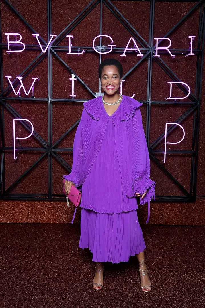 ROME, ITALY - JUNE 28: Tamu McPherson attends BVLGARI Dinner & Party at Stadio dei Marmi on June 28, 2018 in Rome, Italy.  (Photo by Daniele Venturelli/Daniele Venturelli/Getty Images for Bvlgari )