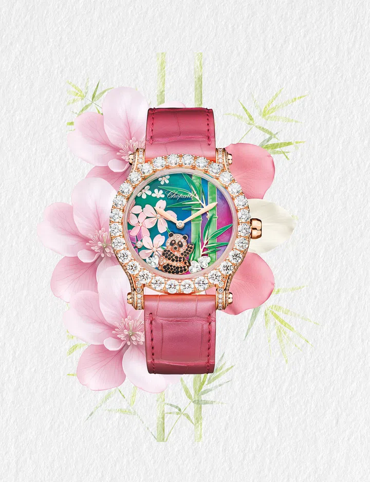 艺术腕表，艺术表盘, metiers d art, artistic watches, Chopard