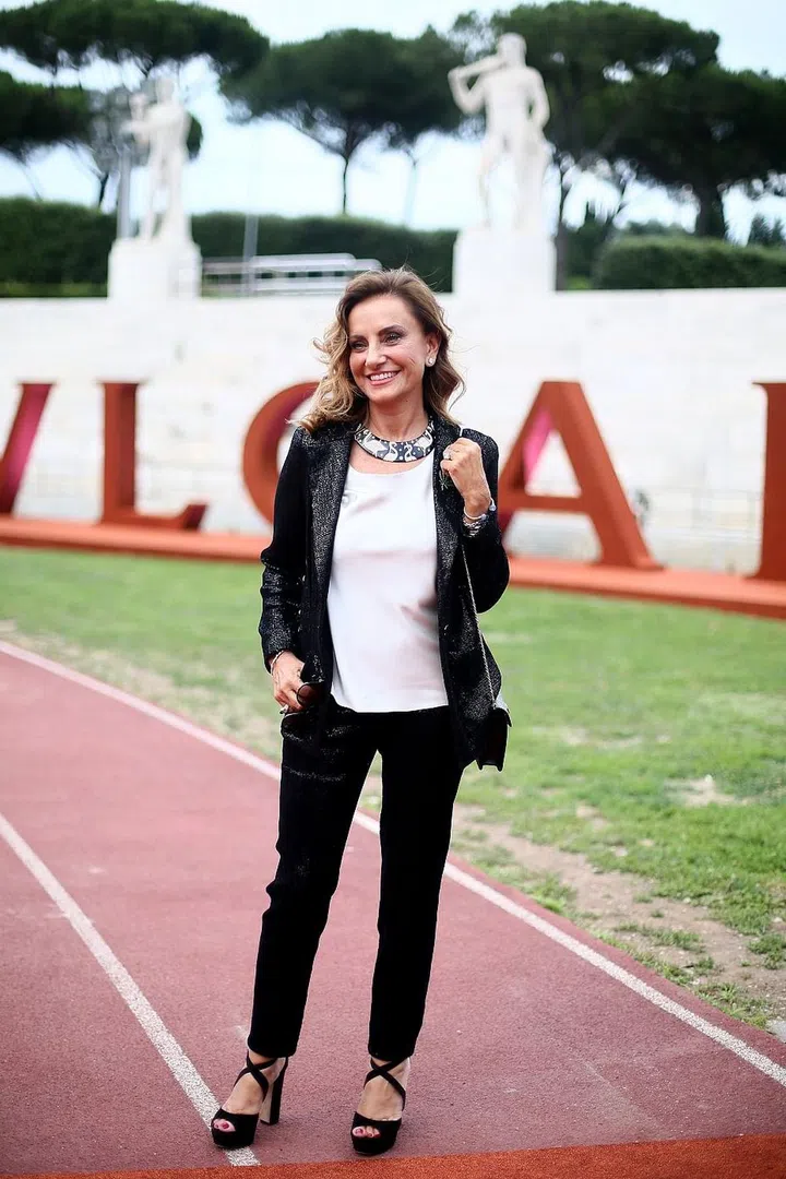 ROME, ITALY - JUNE 28:  Lucia Silvestri attends BVLGARI Dinner & Party at Stadio dei Marmi on June 28, 2018 in Rome, Italy.  (Photo by Ernesto S. Ruscio/Getty Images for Bvlgari)