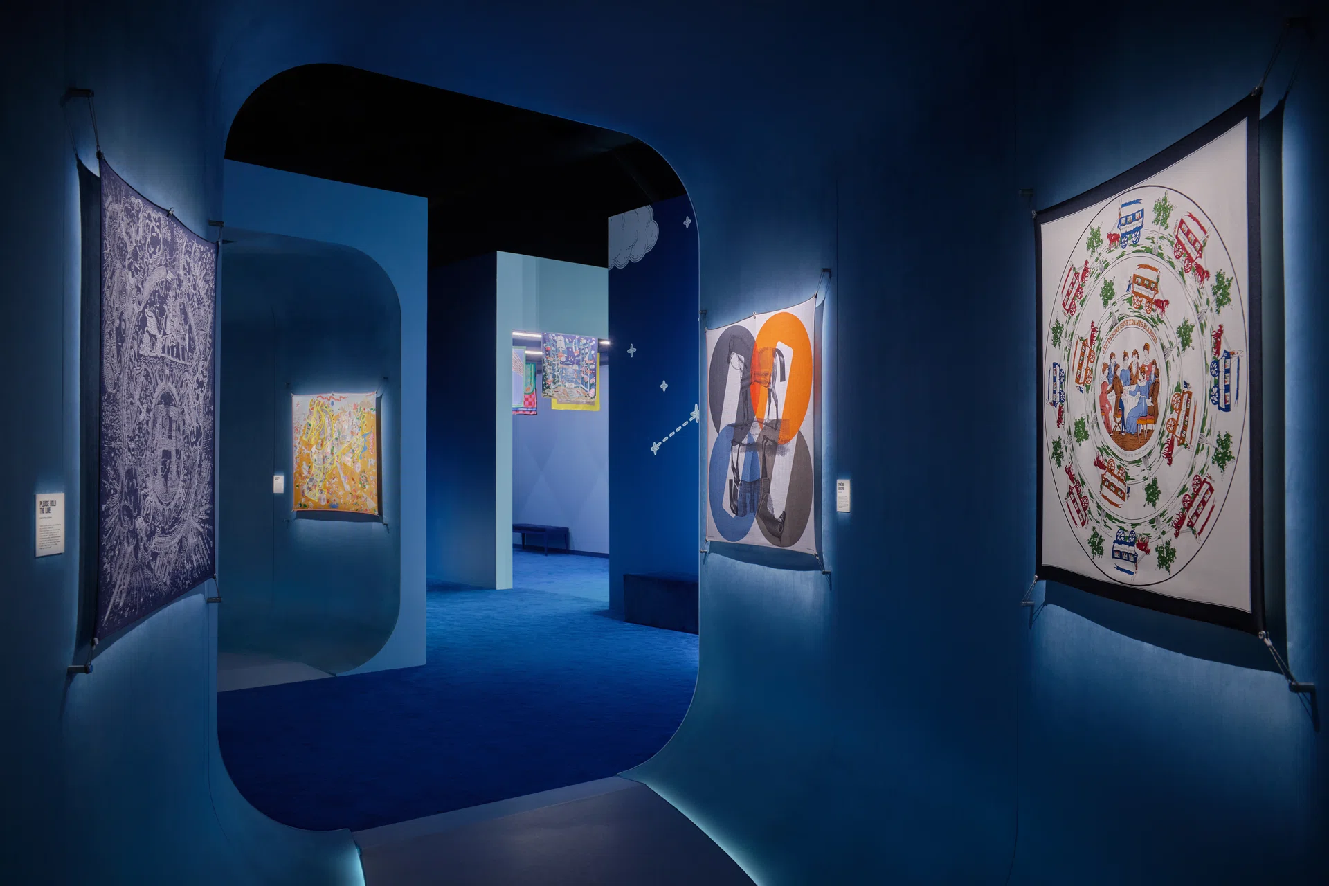 Hermes Silk Scarves The Silky Way Marina Bay Sands 