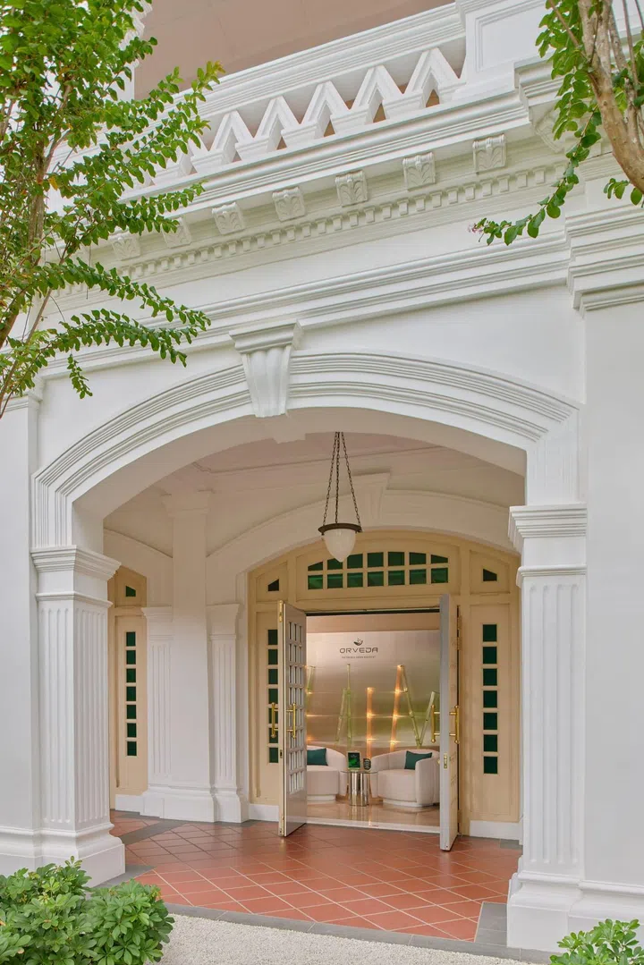 Orveda Le Studio 位于Raffles Spa Gem Suite。Photo courtesy of Orveda。