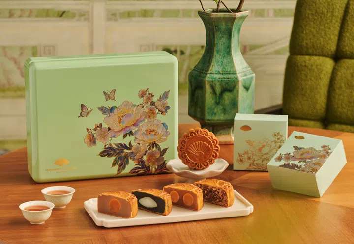 月饼, 中秋节2025, Mandarin Oriental, Singapore