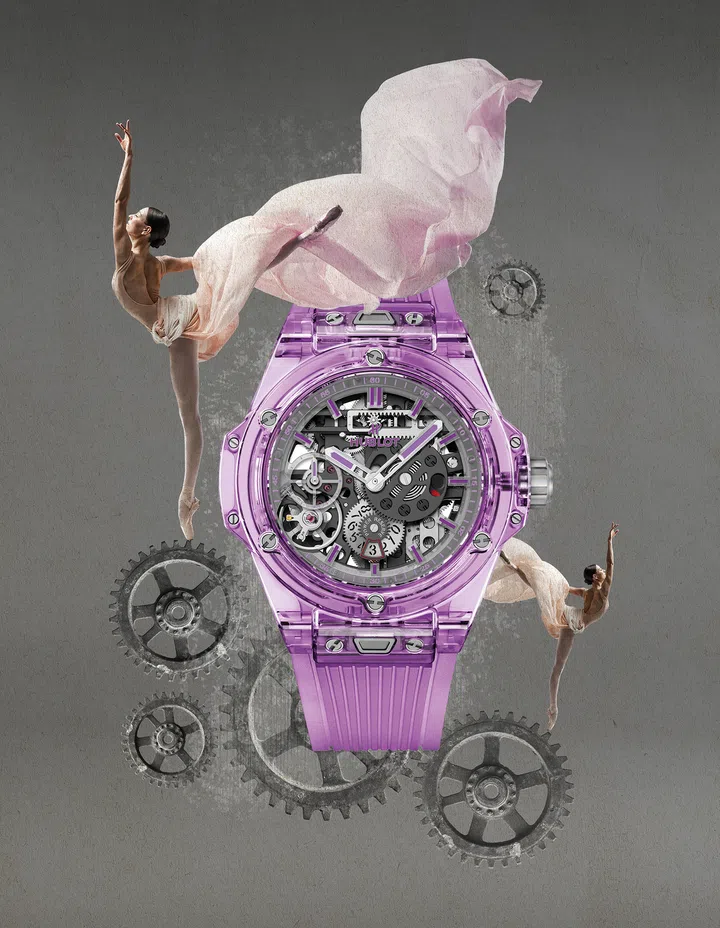 Hublot, Big Bang 20th Anniversary Master of Sapphire (Purple), watches