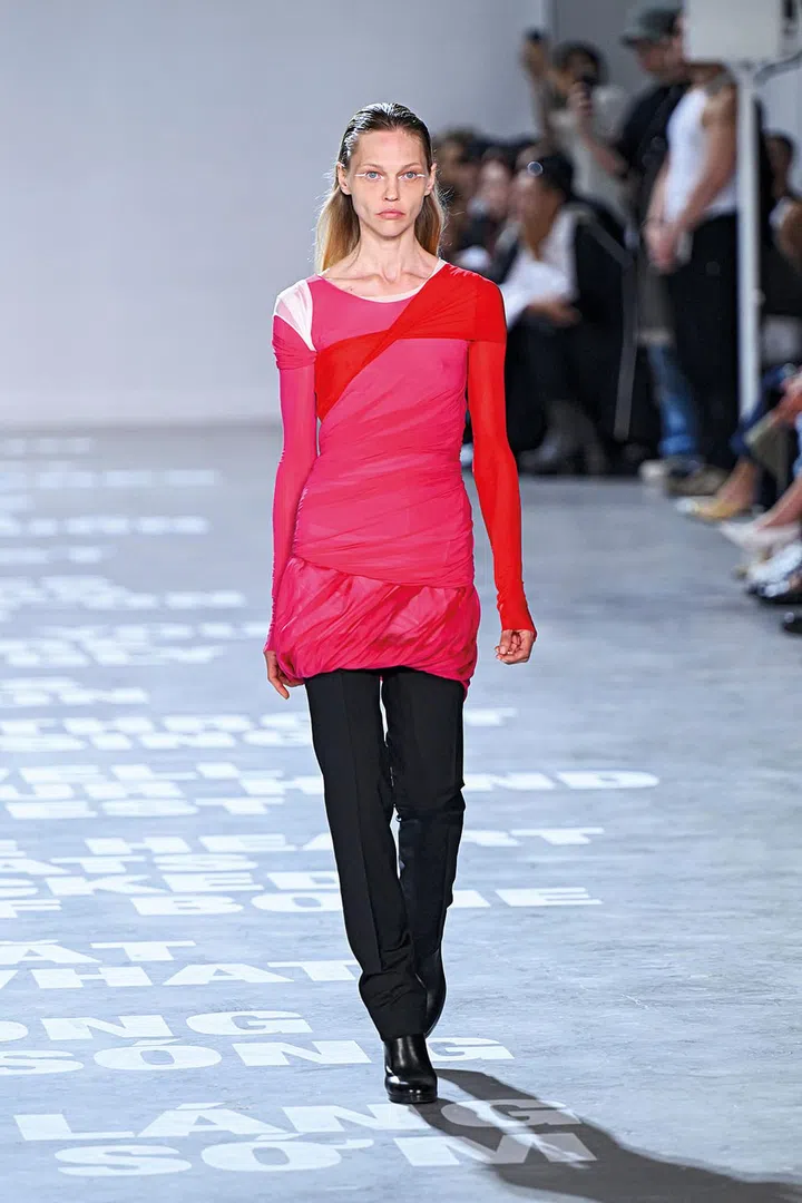 Helmut Lang 2024春夏系列  (照片：Showbit)