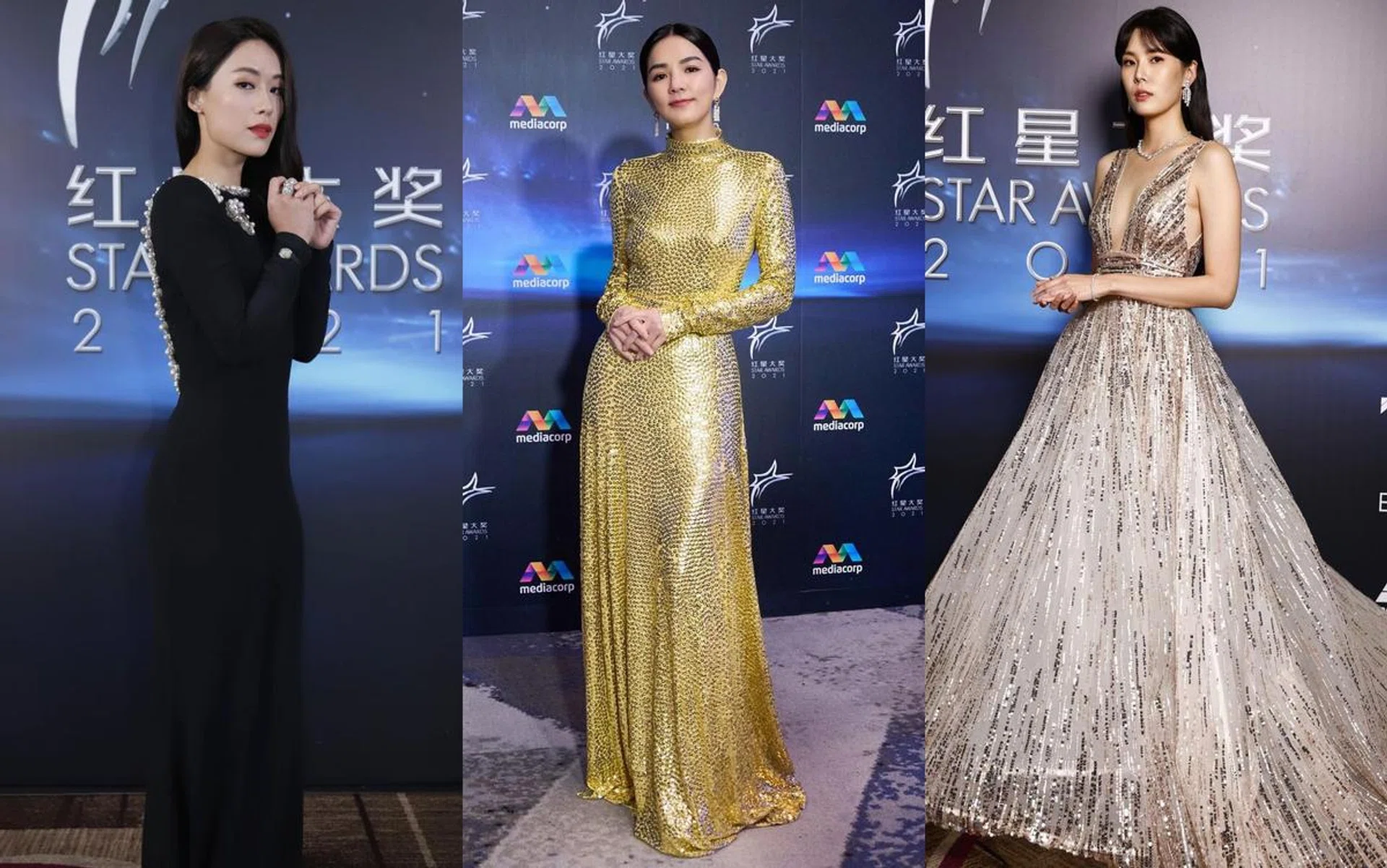 Star Awards, Star Awards 2021, SA2021, celebrities, red carpet, jewellery, watches, watches & jewellery, joanne peh, qi yuwu, zoe tay, fann wong, jeanette aw, carrie wong, tay ying, paige chua, desmond tan, romeo tan, james seah, ya hui, rui en, jesseca liu